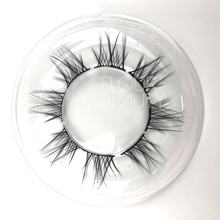 New coming 3D effect private label DIY pre-cut self apply eyelash extensions long lasting EY74 